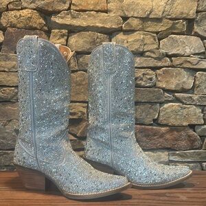 Dingo Women’s Silver Dollar Western Boots